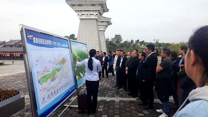 驻陕异地商会秘书长产业园区观摩团来卤考察交流