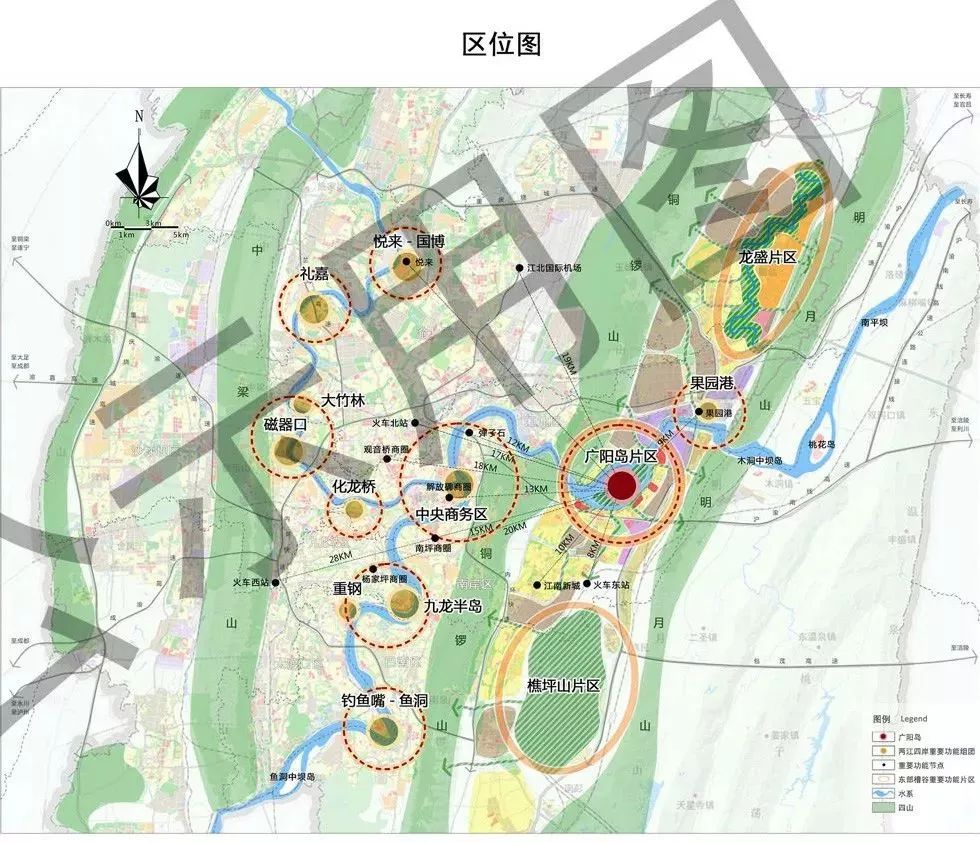 重庆广阳湾规划图图片