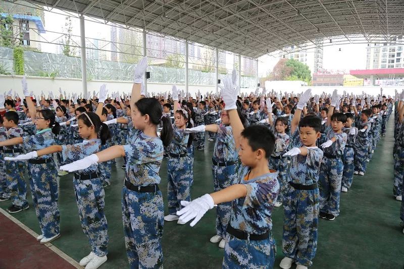 大悟县礼山学校学生到孝参加社会实践活动