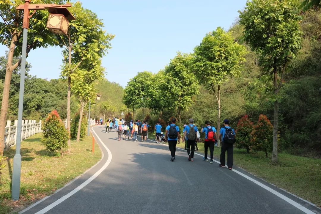 2018深盟徒步第四站爱在深秋相约惠州惠州红花湖20公里大型徒步