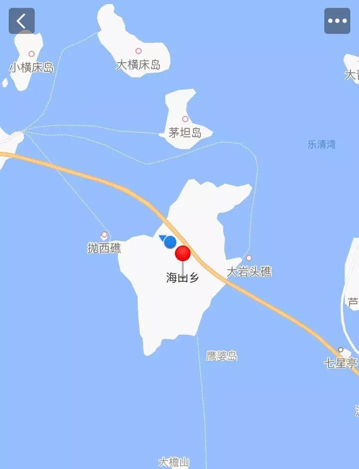 乐清湾地图图片