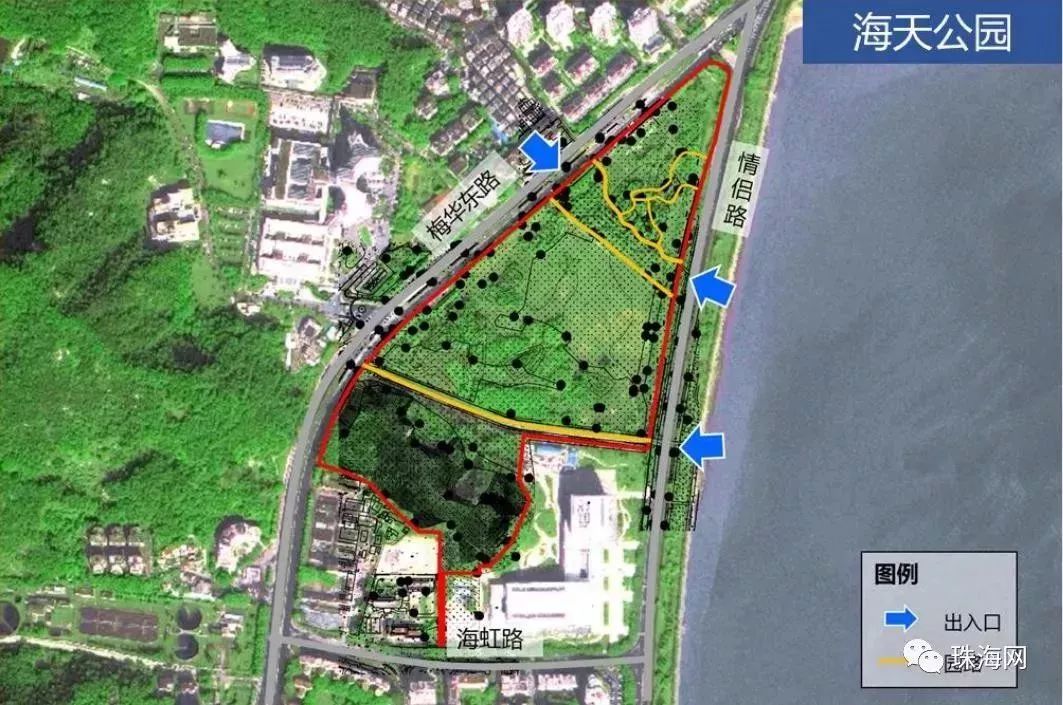 最新规划珠海市区五大公园要建地下停车场最多两层停车位增两倍