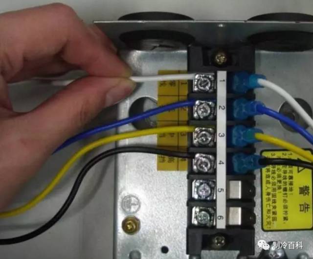  風機高低速接線實物圖_風機高低速接線實物圖