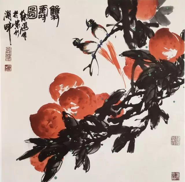 跟徐湛老师学写意花鸟画(16