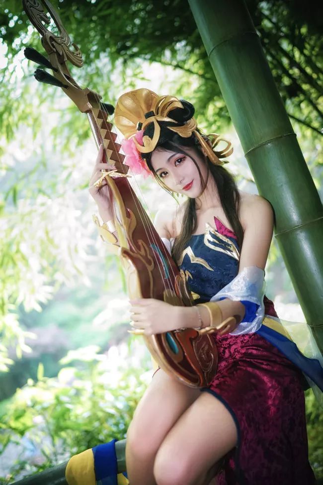 cosplay王者英雄杨玉环图片