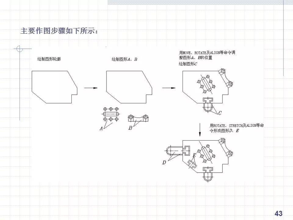 cad绘制复杂平面图形的方法和技巧!手把手一学就会!