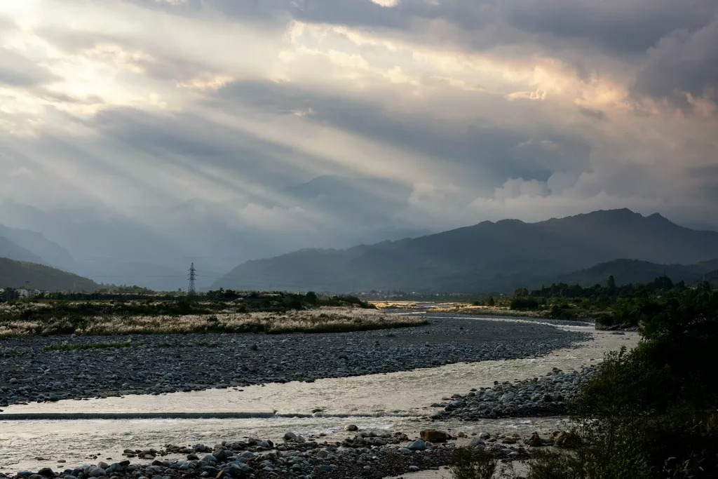 湔江河谷