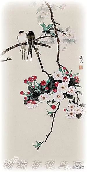 接下来,小编为大家准备了古代画家的工笔花鸟画和现代画家延续,发展