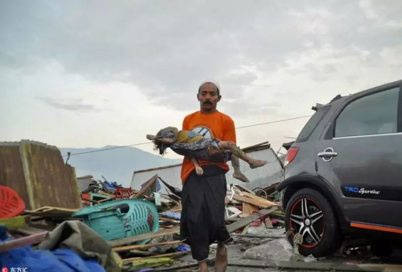 印尼海啸血腥照片图片