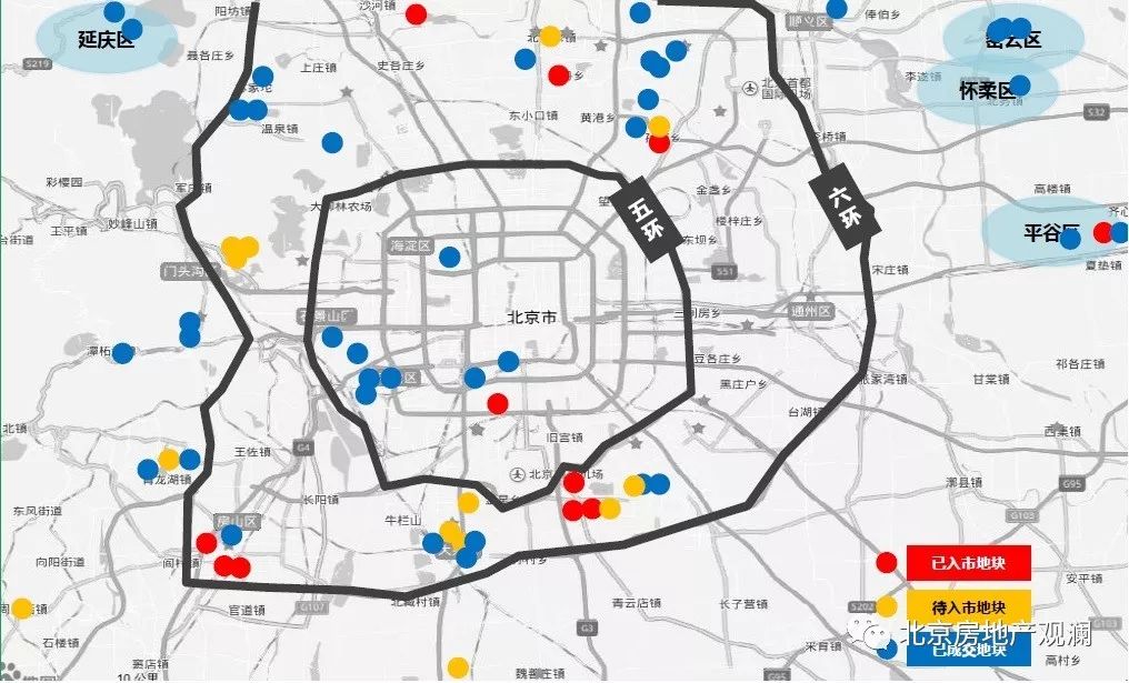 這70餘個限價房遍佈北京,從二環到六環外都有.