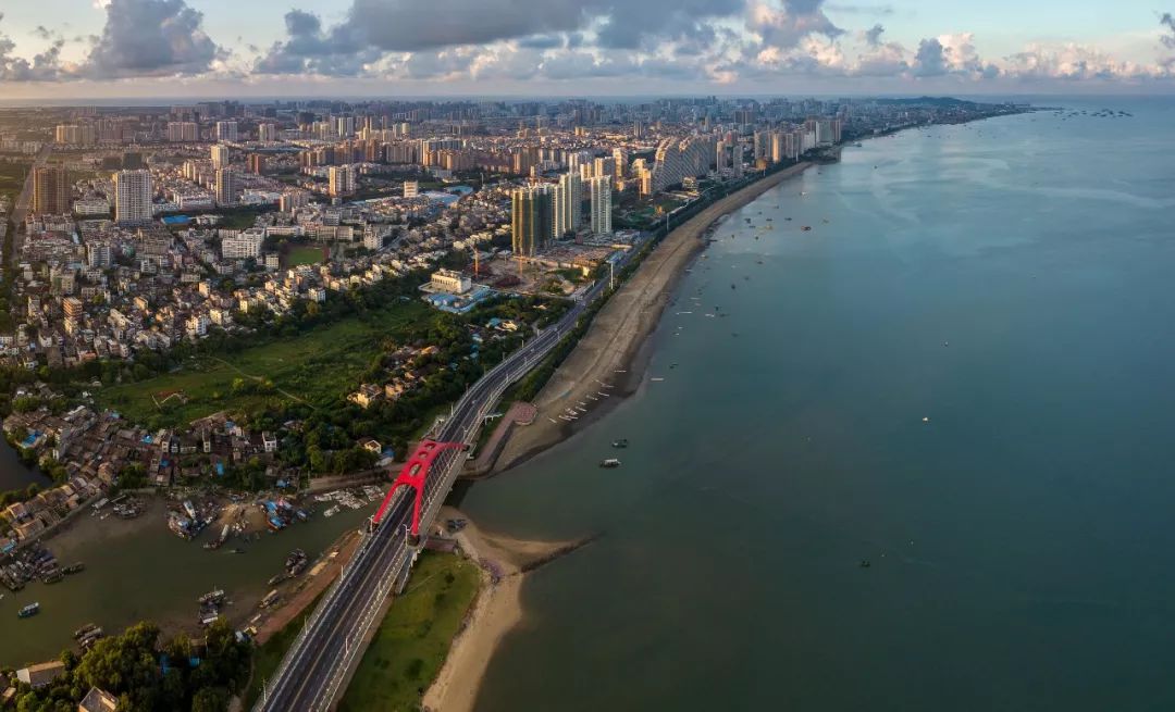 北海鸟瞰图图片