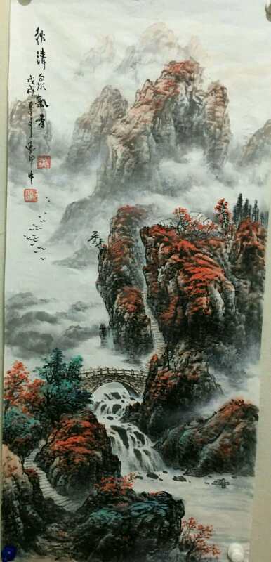 中国当代著名画家黄建中作品欣赏