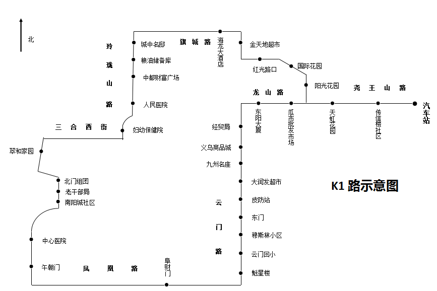 宿州k1公交车线路图图片