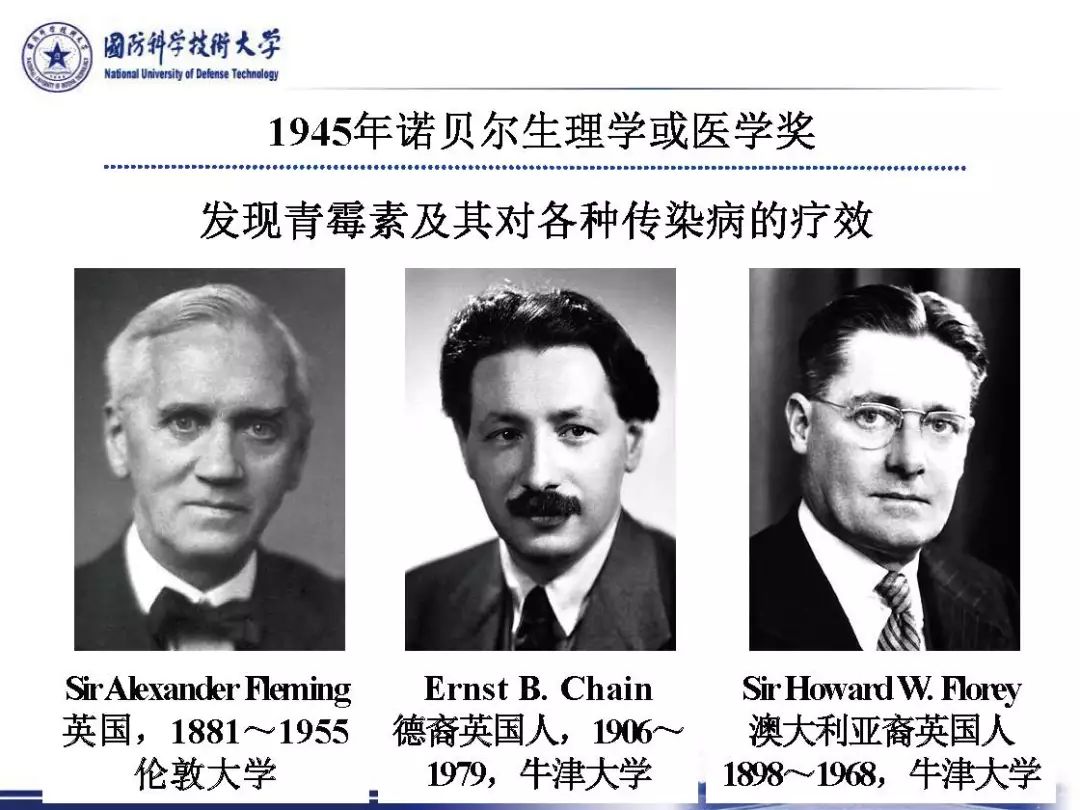 諾貝爾生理學或醫學獎全收錄1901年2017年