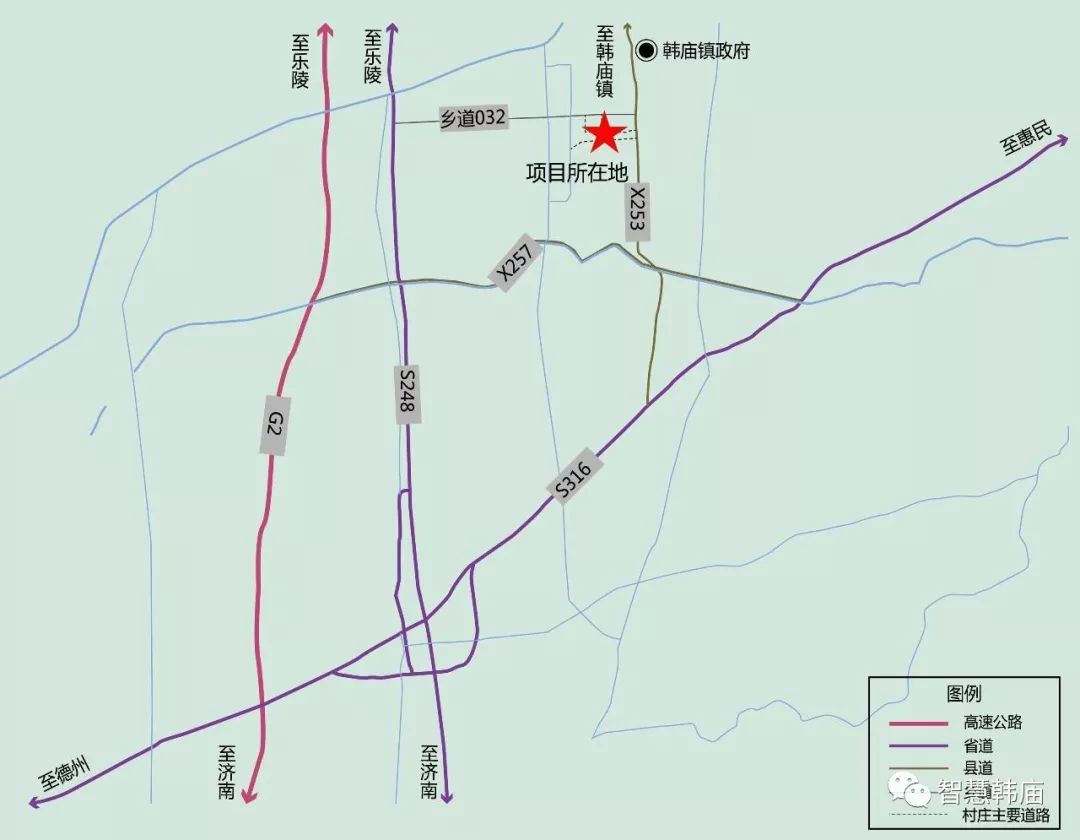 商河县韩庙镇地图图片