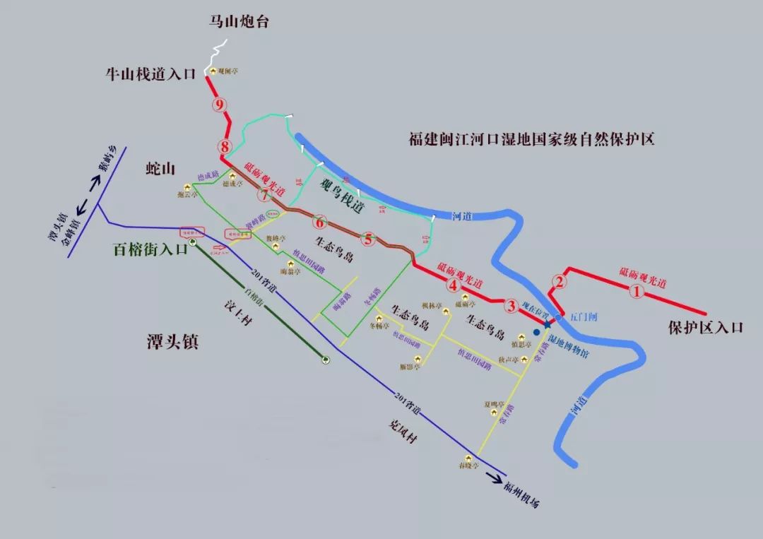 闽江口地图图片