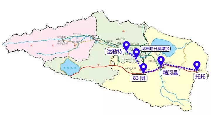 博州地图图片