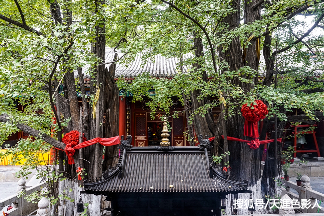 圖說北京八大處大悲寺佛像精美古樹參天