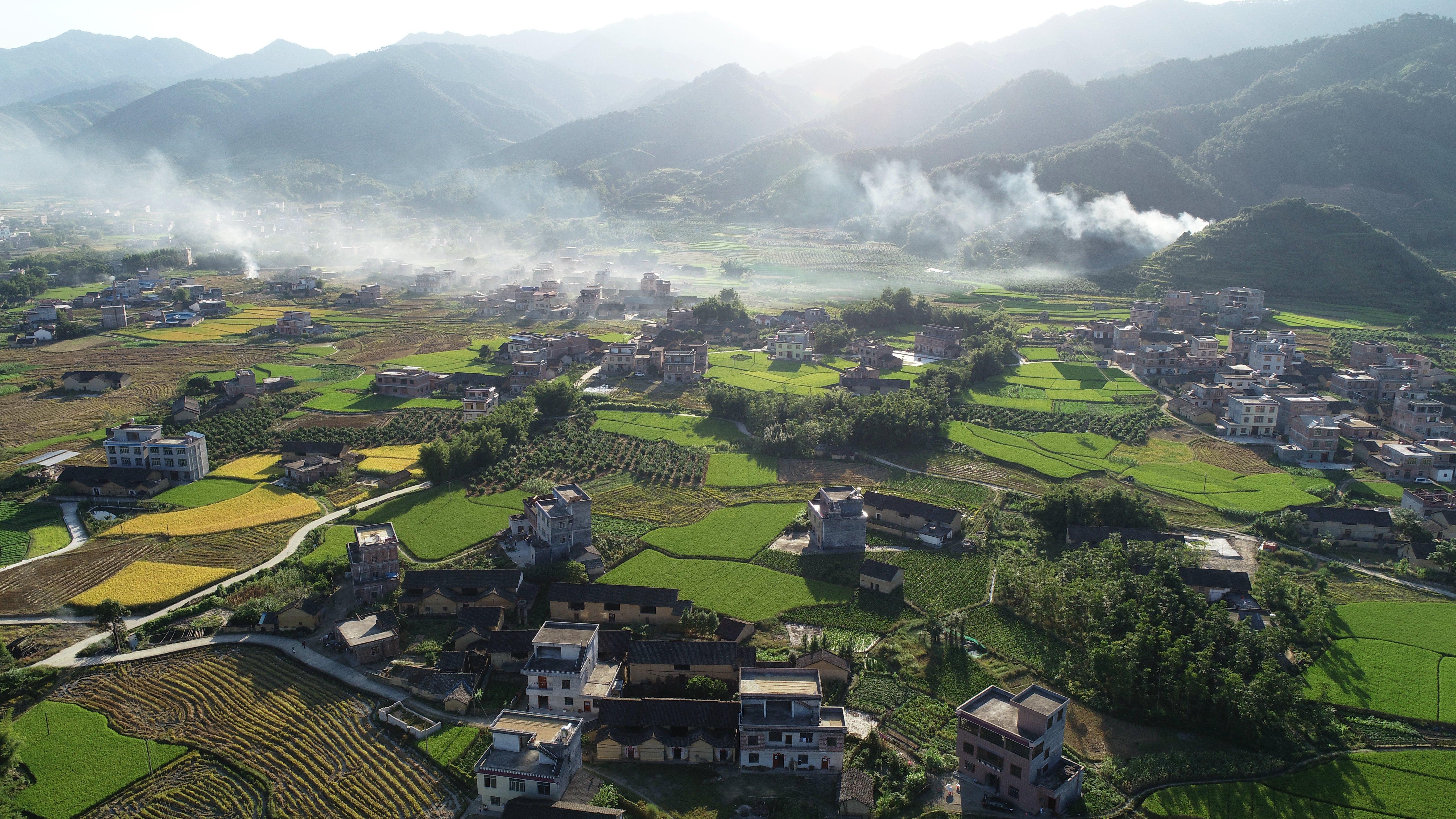 广西乡村美景图片