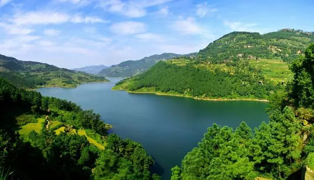 威远葫芦口水库风景区图片