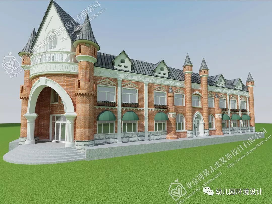 幼兒園建築外立面造型設計究竟怎麼樣才能不出錯博苑設計