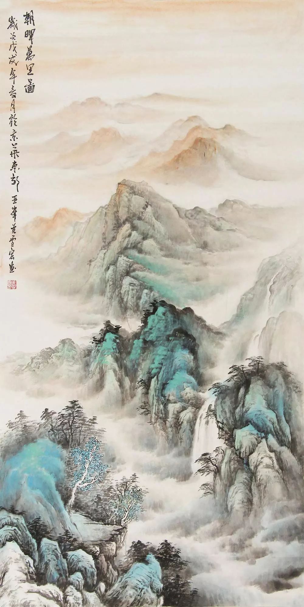 顶级山水画著名图片