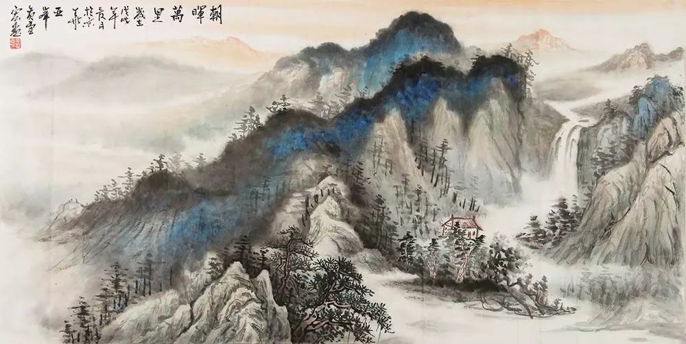 黄雪宏山水画图片