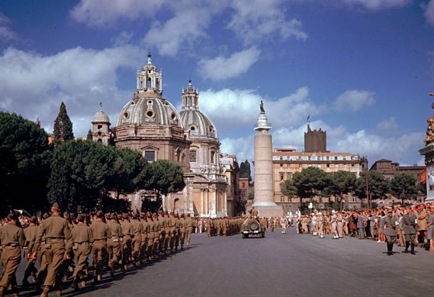 二战意大利阅兵图片