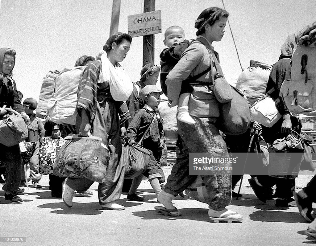 老照片:1946年的日本 大批日本人被遣送回國_東京