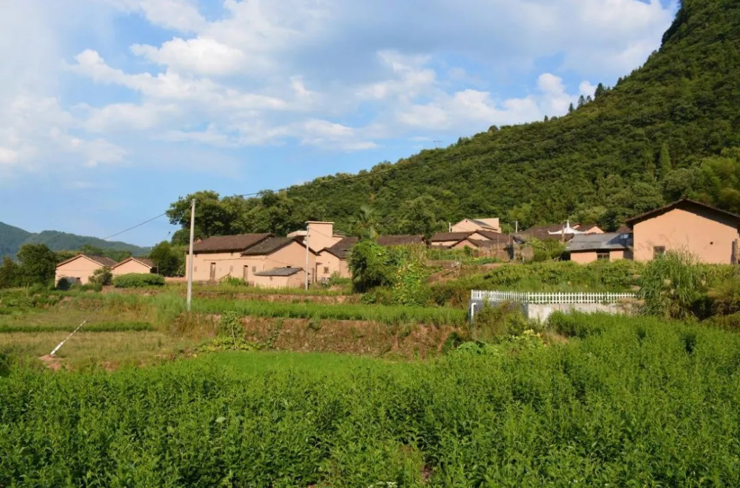 遂昌小赤壁现代桃花源湖山乡黄泥岭村