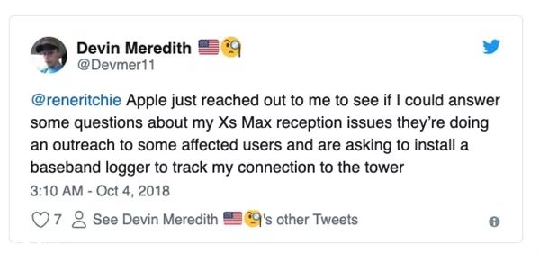 iPhone XS/XS Max信号不如千元机遭网友吐槽 苹果下手解决