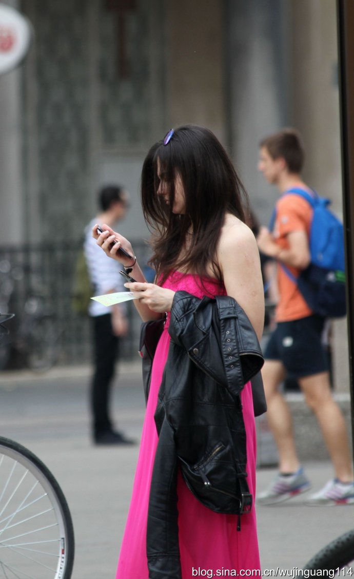 街拍克羅地亞首都美女如雲圖