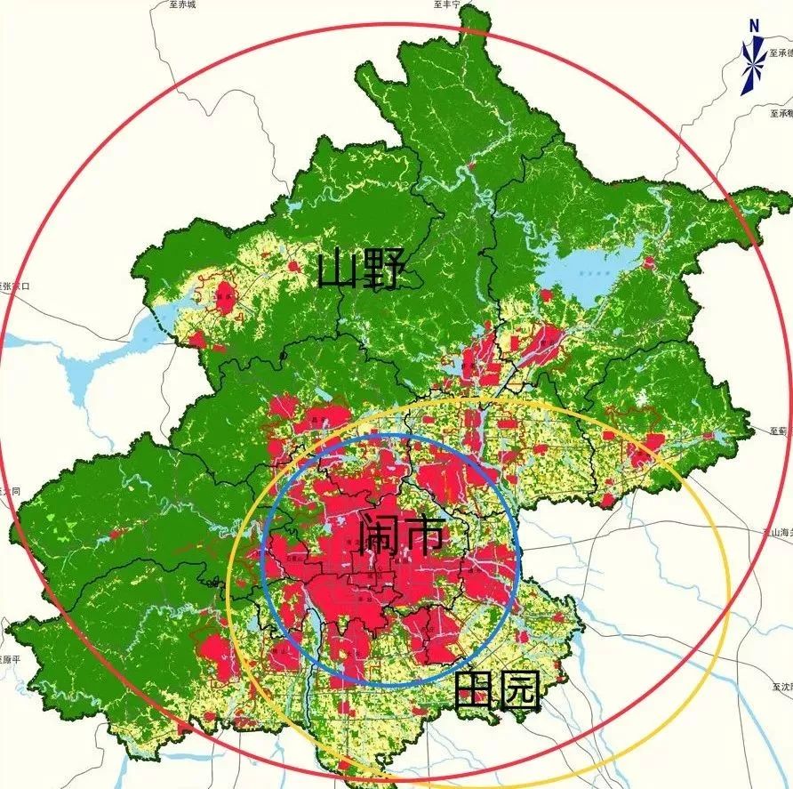 北京市人口密度热力图图片