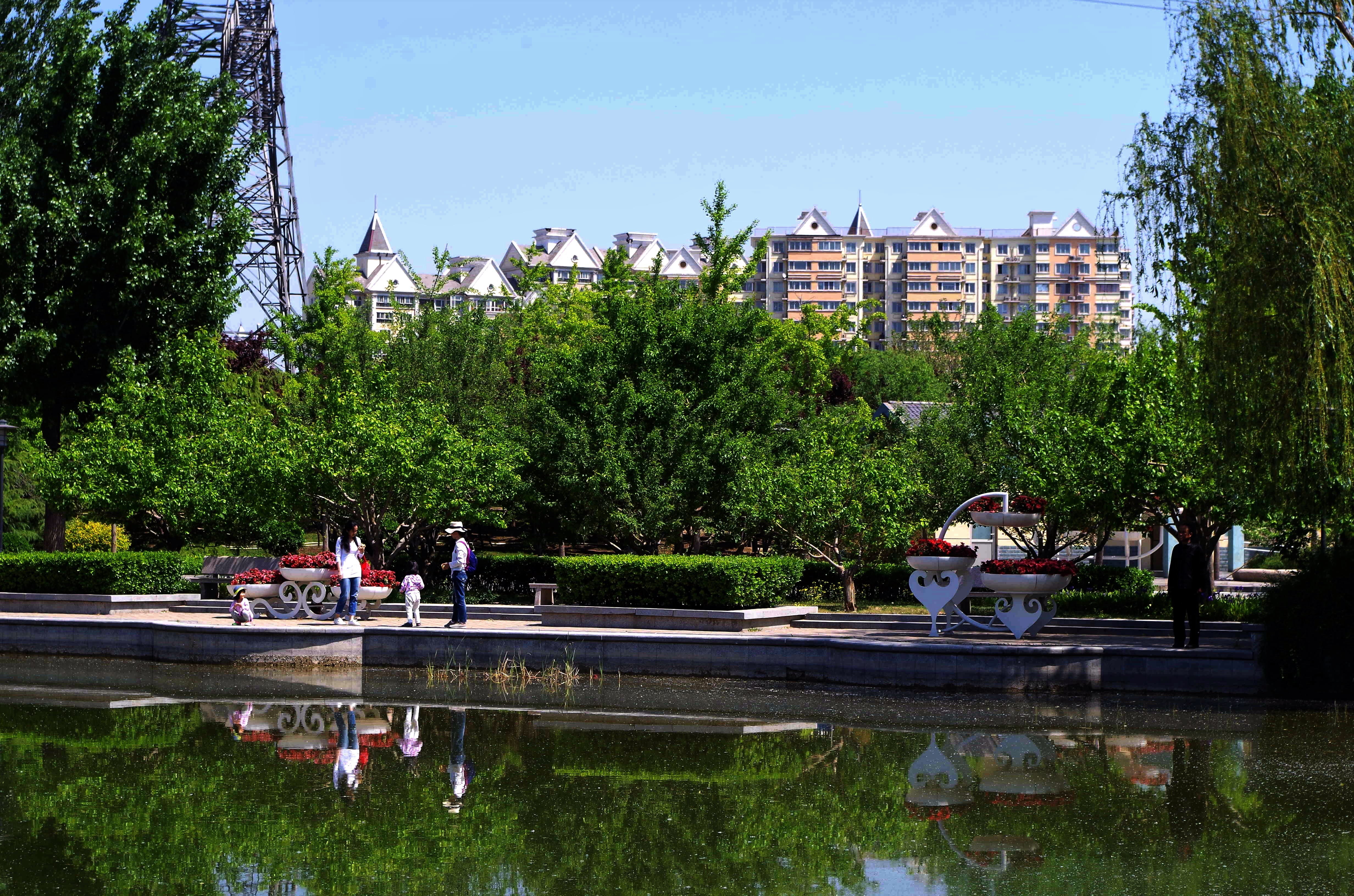 北京立水桥公园图片