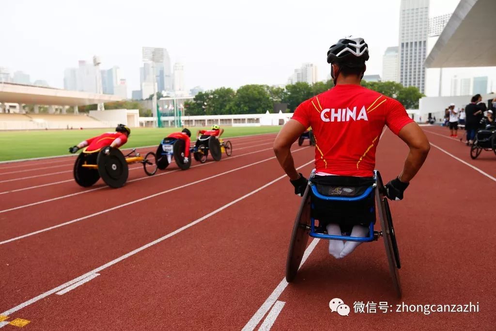 残奥会 轮椅竞速图片