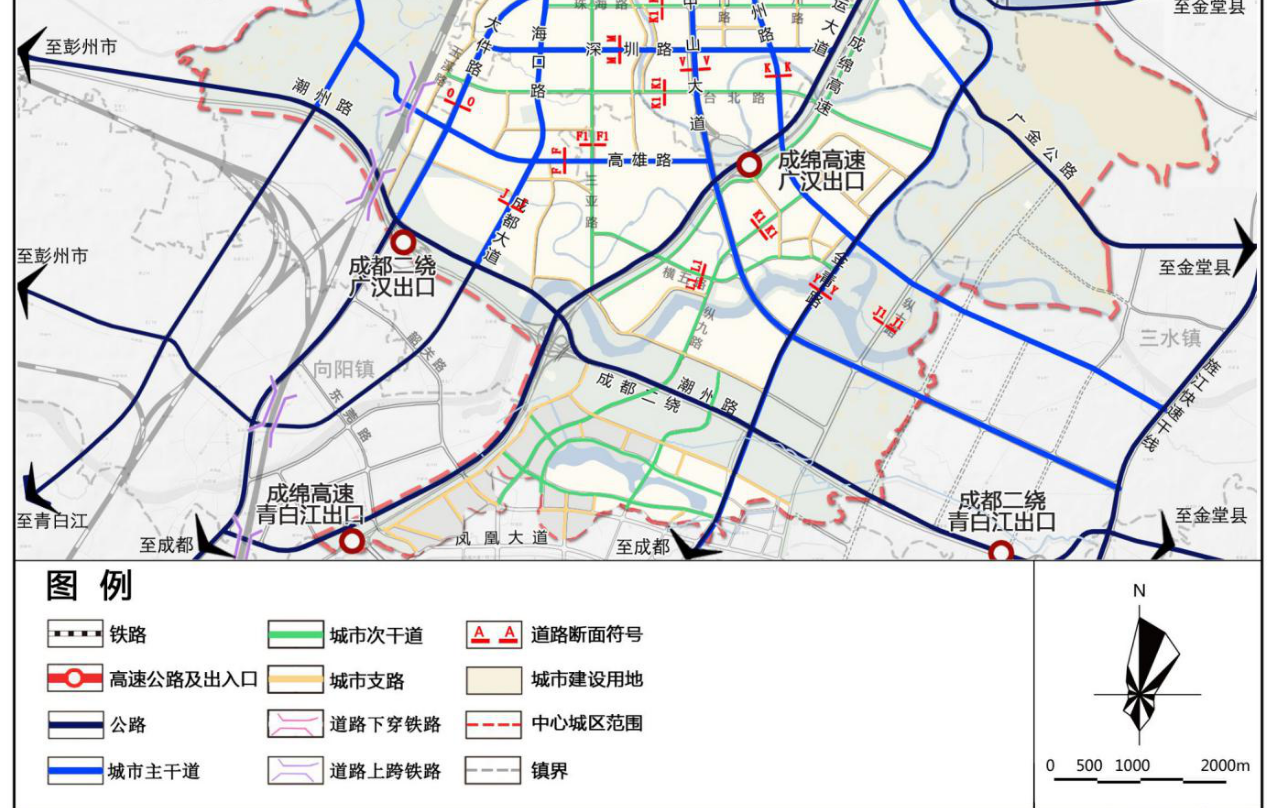 广汉五湖六岛规划图图片