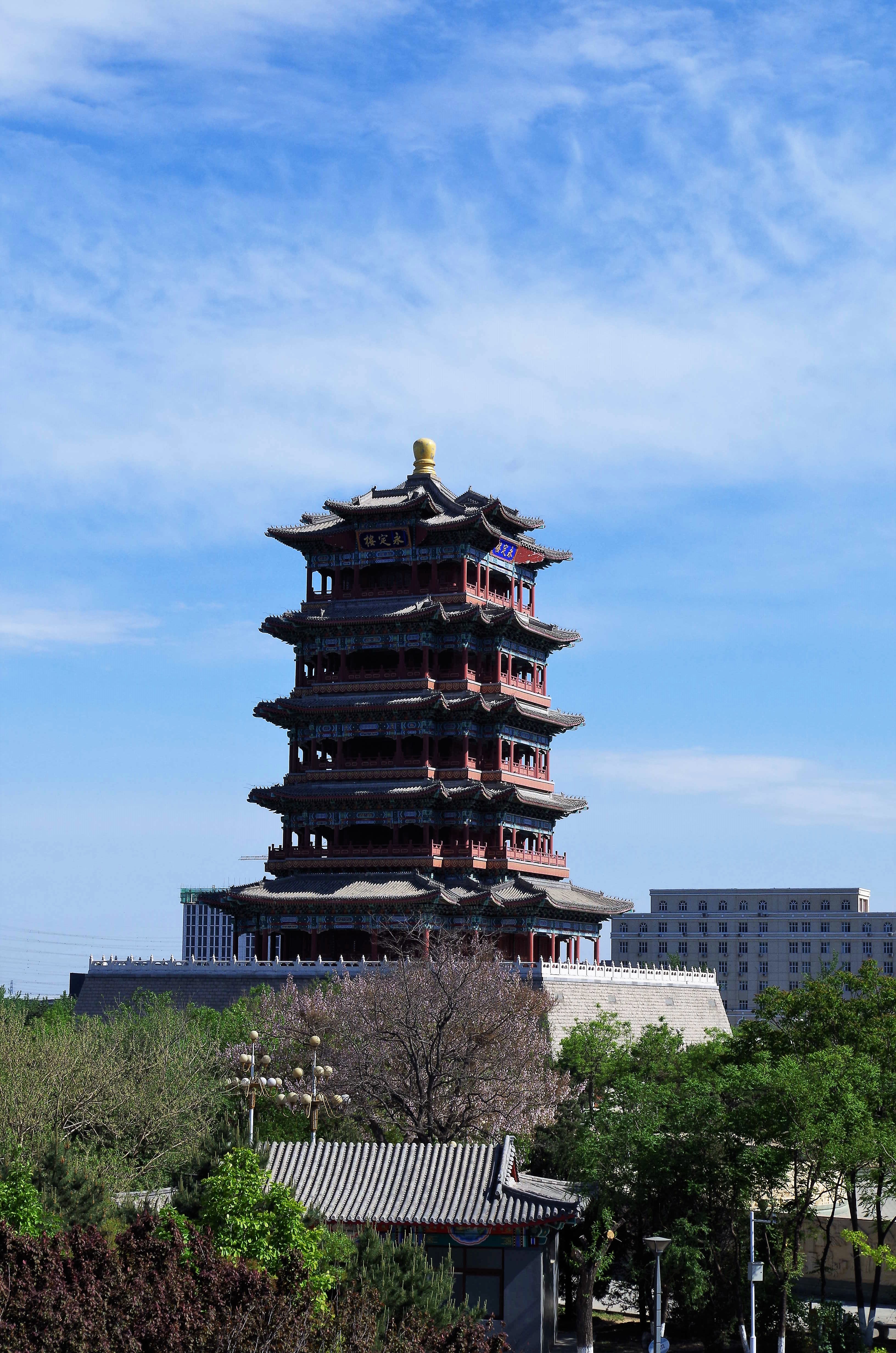 闲走北京之永定楼与门城湖