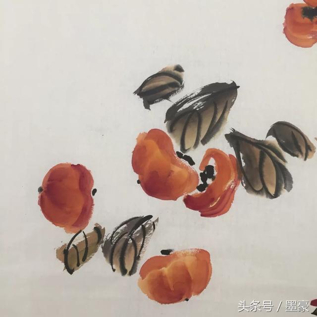王雪涛画柿子精品30幅图片