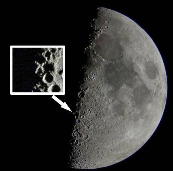 月球恐怖照片图片