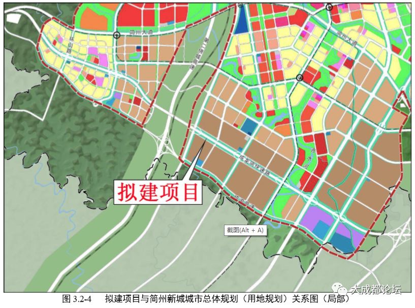 成龙简快速路最新规划图片