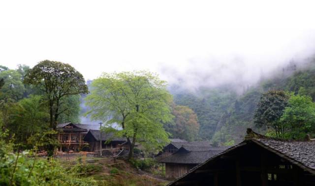 古寨重慶大山深處宛若世外桃源般的少數民族寨子