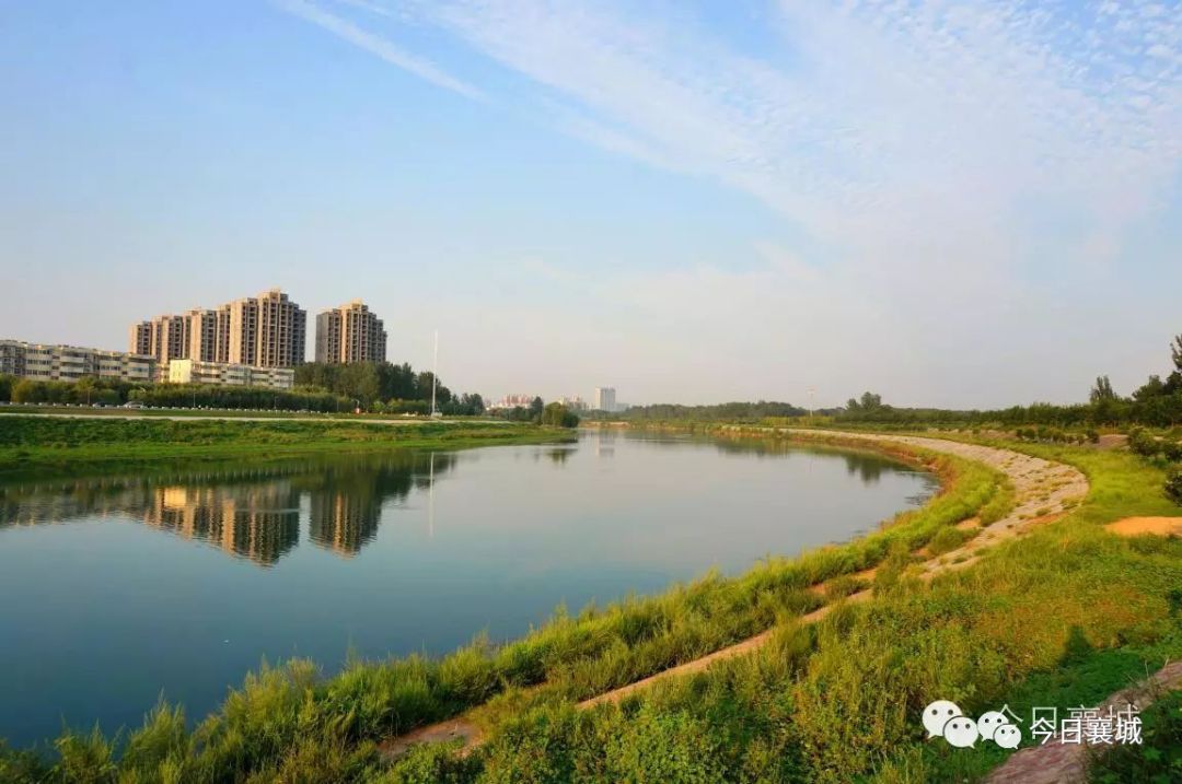 湿地公园夜景(文章部分图片和内容来自"襄城县北汝河国家湿地公园)就