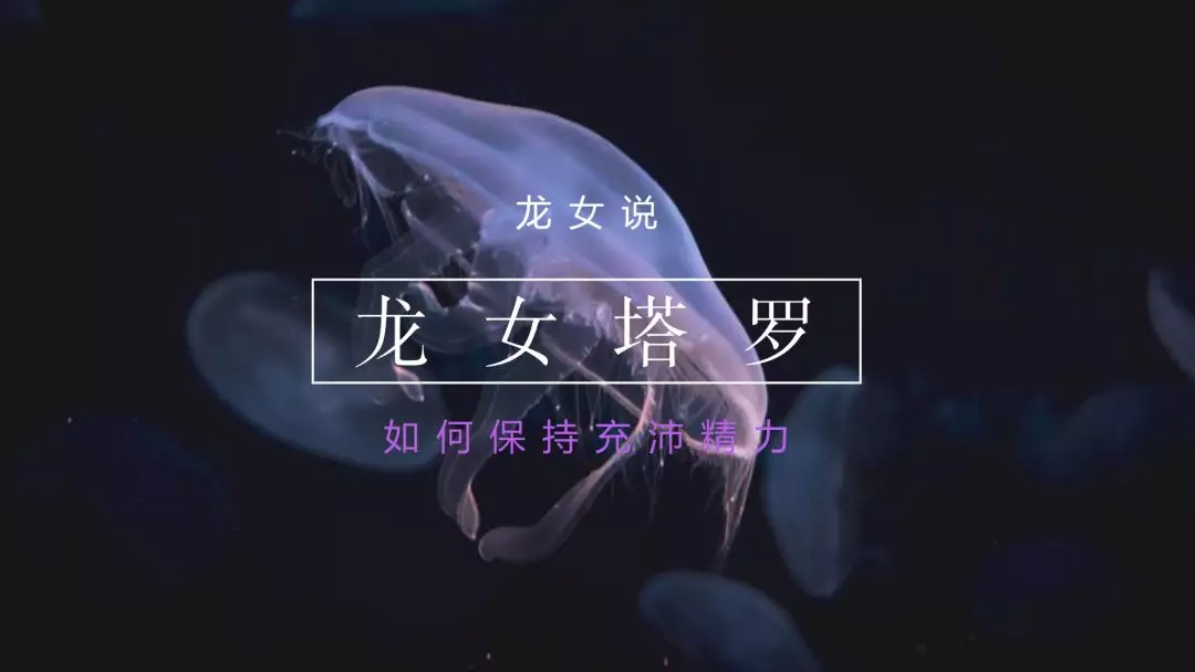 龍女塔羅:怎麼保持每天充沛的精力?