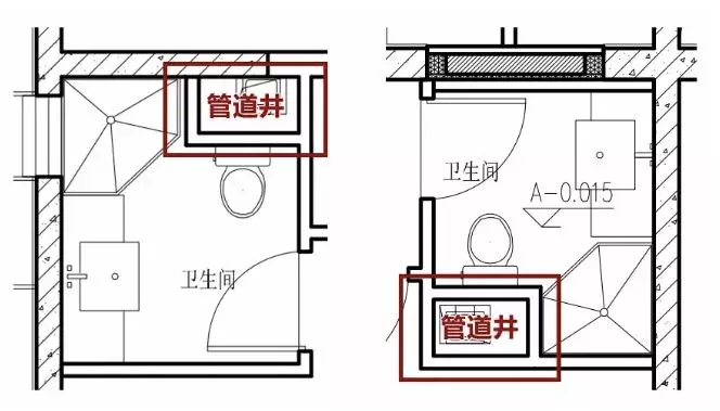 管道井开关示意图图片