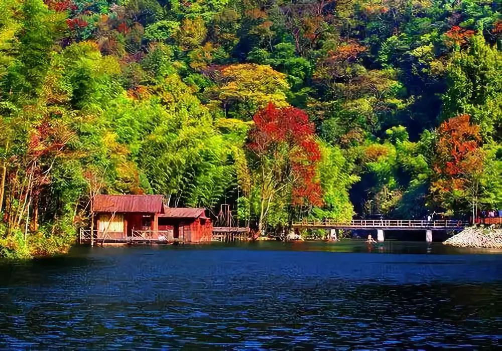 環祁門牯牛降自駕,感受世外桃源美景:桃源古村(民宿南山客棧坐落桃源