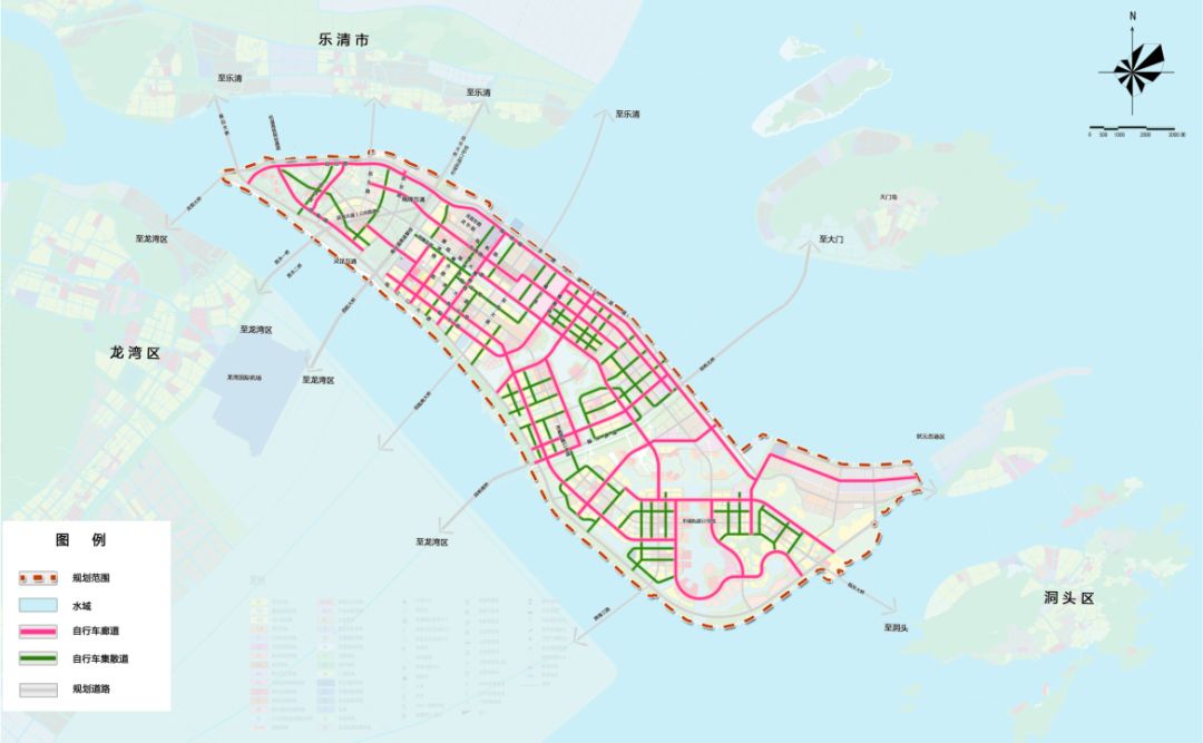 自行車道規劃基於控規全覆蓋和現狀的交通整改來源|浙江省城鄉規劃