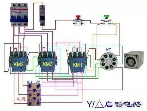 簡要了解星三角啟動接線圖