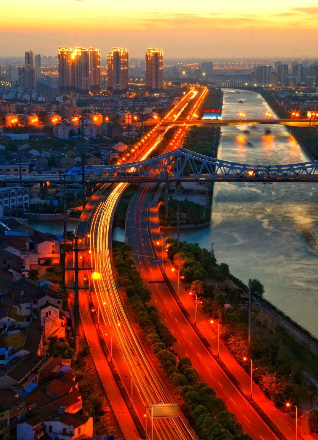 常州阳湖大桥图片