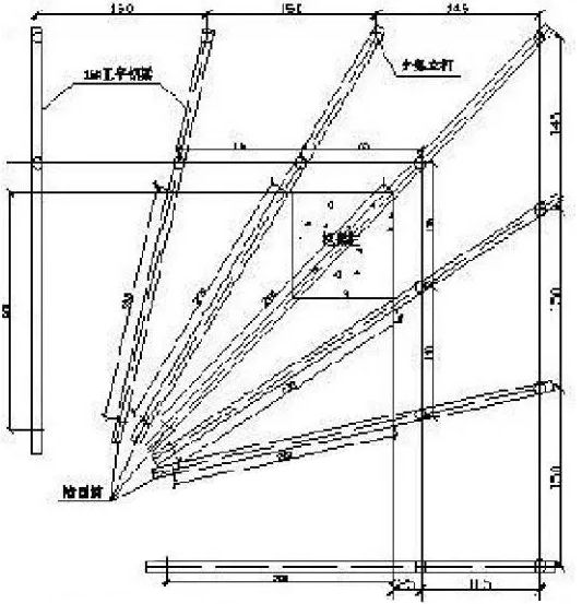 悬挑架工字钢搭设方案图片