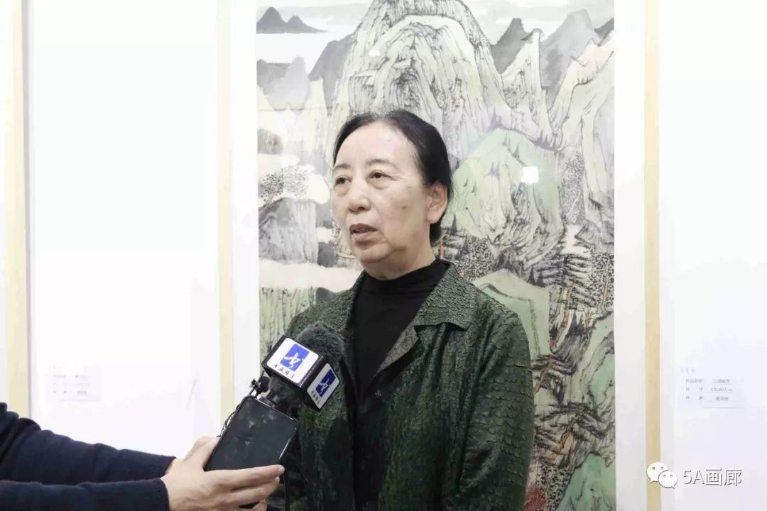 5a现场时代丹青中国画博士十二人作品邀请展隆重开幕